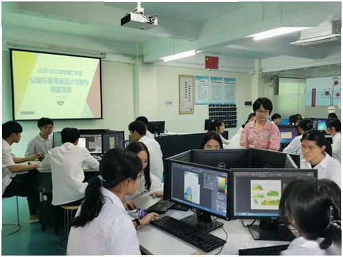 垃圾分类进校园 环保海报添光彩 记我校公益环保海报设计与制作技能竞赛